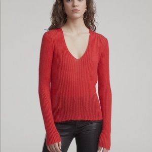 NWT Rag & Bone Donna Mohair Blend Sweater
